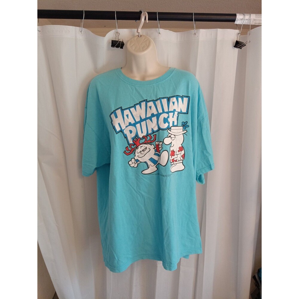 Hawaiian Punch Blue T-Shirt Graphic Tee 2X